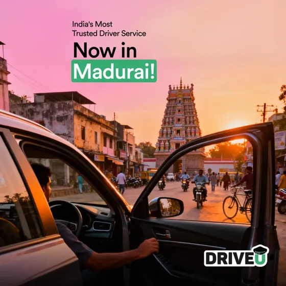 DriveU Madurai launch social post