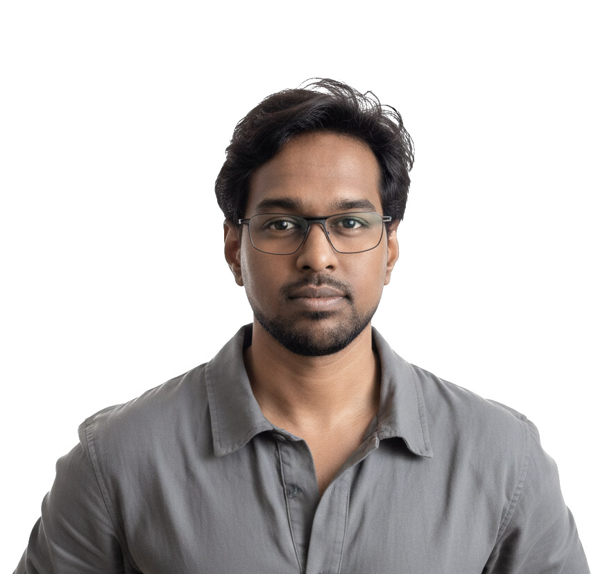Santhosh Kumar M directing a brand design review in his Bengaluru studio
